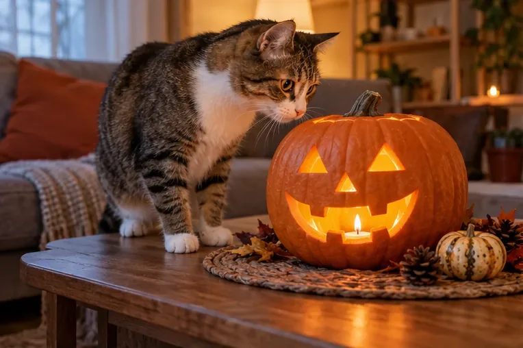 Décorations d’Halloween et animaux : les risques à vérifier dans la maison