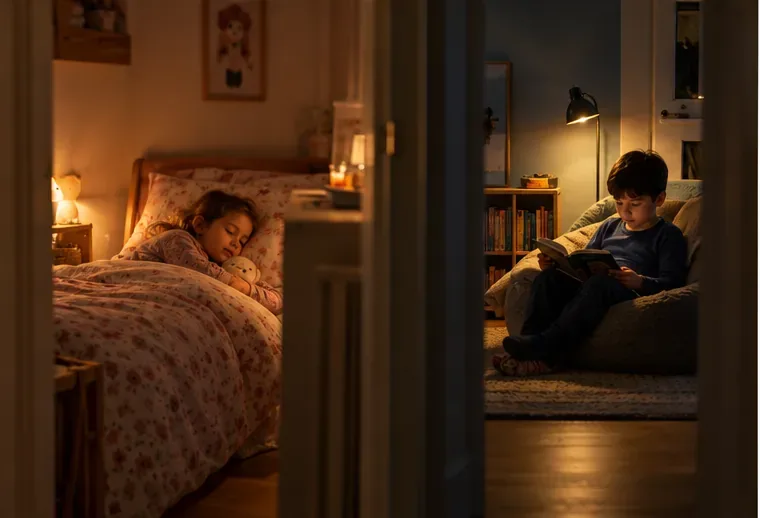How Can Siblings Share a Room When Their Sleep Schedules Differ?
