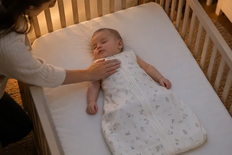 How to Dress a Baby for Sleep Without Guessing the Room Temperature
