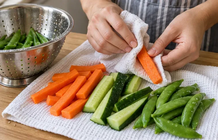 How to Pack Crisp Vegetables So They Stay Fresh Until Lunch