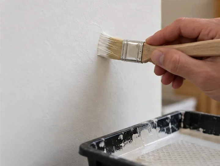 How to Patch a Small Wall Hole So It Disappears After Painting
