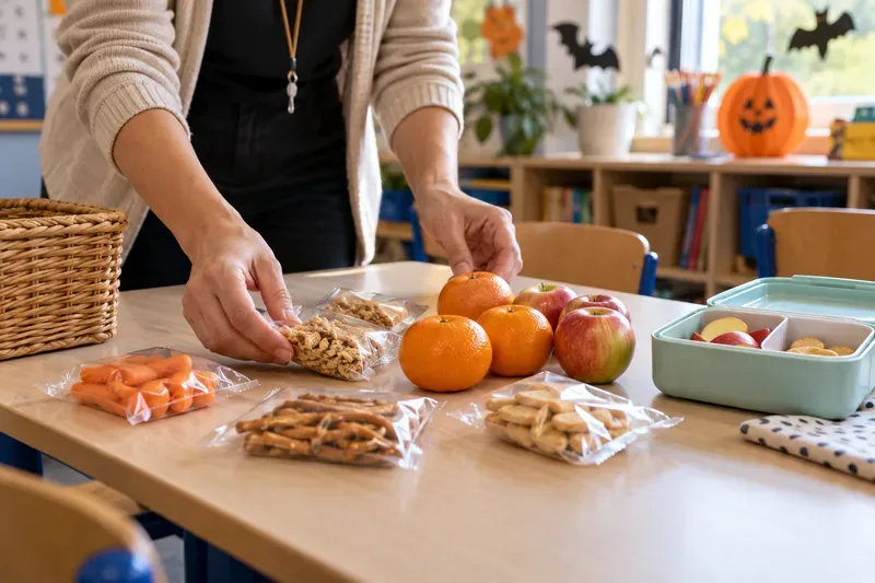 Meriendas de Halloween en el colegio: elegir una opción que tenga en cuenta las alergias