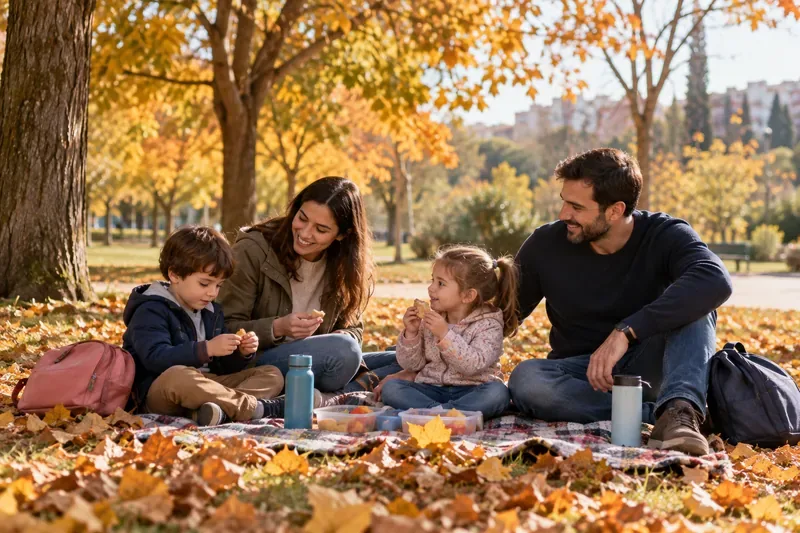 Vacaciones de otoño con niños pequeños: salidas económicas que sí merece la pena planear