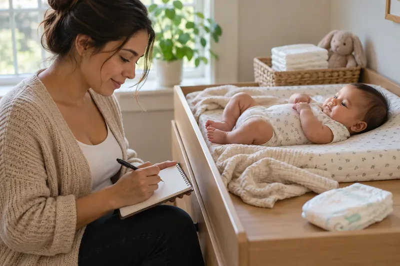 What Should Parents Track When a Baby Has Fewer Wet Diapers?