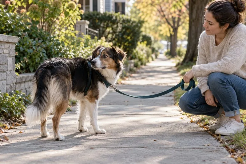 Why Does a Dog Suddenly Refuse to Walk in One Direction?