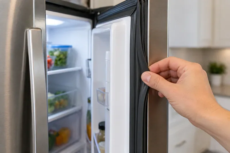 Why Does a Refrigerator Door Seal Feel Warm or Lose Grip?